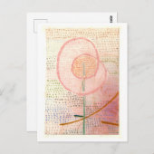 Blume "Thriving" von Paul Klee Postcard Postkarte (Vorne/Hinten)