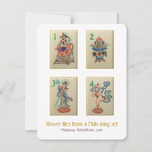 Blume Tiles - Erläuterung Einladung (Vorderseite)