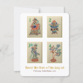 Blume Tiles - Erläuterung Einladung