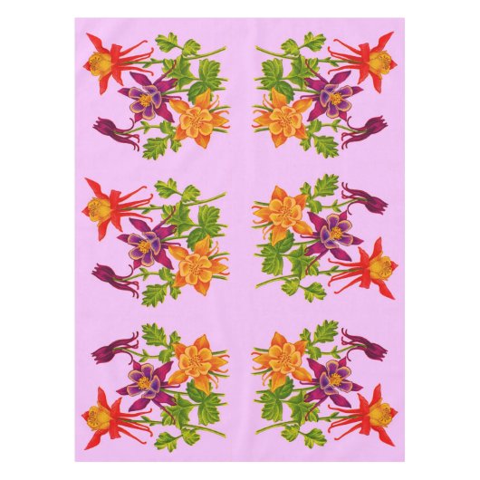 Blume Tischdecke (Vorderseite)