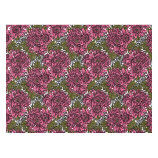 Blume Tischdecke (Vorderseite (Horizontal))
