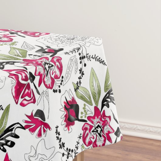 Blume Tischdecke (Beispiel)