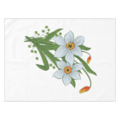Blume Tischdecke (Vorderseite (Horizontal))