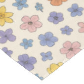 Blume Tischdecke (Schrägansicht)