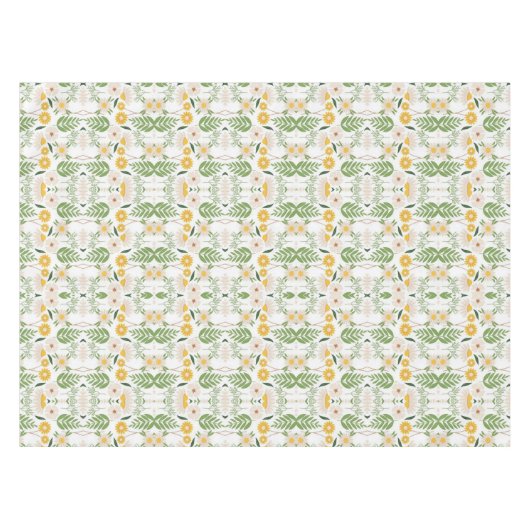 Blume Tischdecke (Vorderseite (Horizontal))