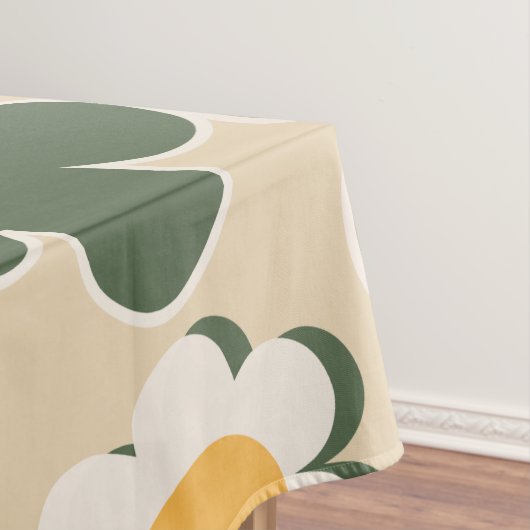 Blume Tokio Floral Art Retro Blume Tischdecke (Beispiel)