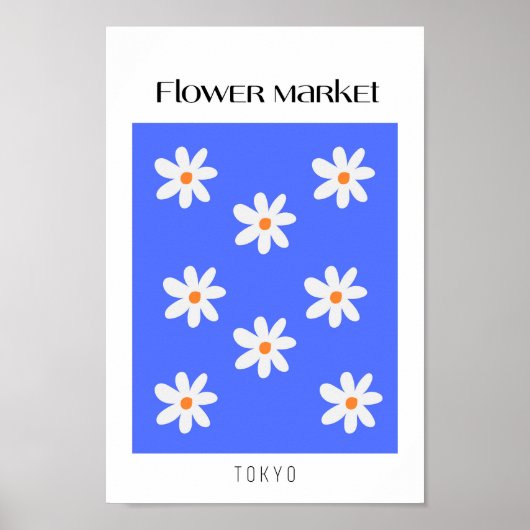 Blume Tokio Poster (Vorne)