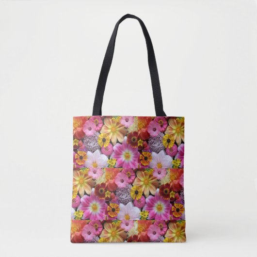 Blume Tote Bag Tasche (Vorderseite)