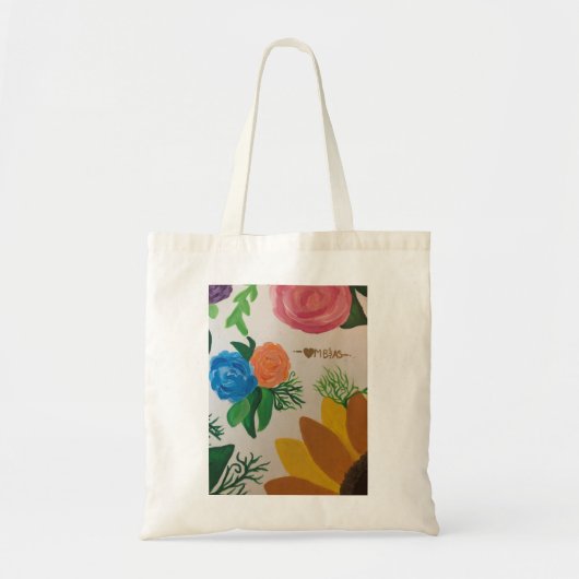 Blume Tote Bag Tragetasche (Vorne)