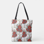 Blume Tote Tag Tasche (Rückseite)