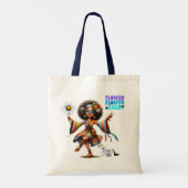 Blume Tote Tasche (Rückseite)
