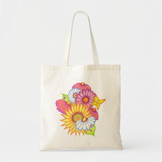 Blume Tote Tasche (Vorne)