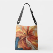 Blume Tragetaschen Mit Langen Trägern (Vorderseite)