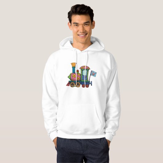 Blume Train Hoodie (Vorne ganz)