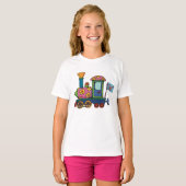 Blume Train T-Shirt (Vorne ganz)