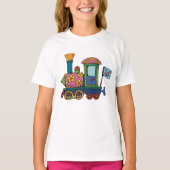 Blume Train T-Shirt (Vorderseite)