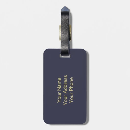 Blume "Transluzenz" Gepäckanhänger (Rückseite vertikal)