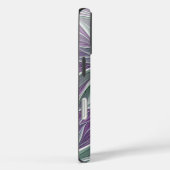 Blume Traum, Abstraktes Lila Grünes Fraktal Kunst Case-Mate iPhone Hülle (Rückseite / Rechts)