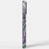 Blume Traum, Abstraktes Lila Grünes Fraktal Kunst Case-Mate iPhone Hülle (Rückseite / Rechts)