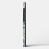 Blume Traum, Abstraktes Lila Grünes Fraktal Kunst Case-Mate iPhone Hülle (Rückseite / Links)