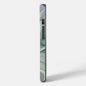 Blume Traum, Abstraktes Lila Grünes Fraktal Kunst Case-Mate iPhone Hülle (Rückseite / Links)