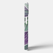 Blume Traum, Abstraktes Lila Grünes Fraktal Kunst Case-Mate iPhone Hülle (Rückseite / Rechts)