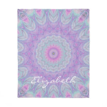 Blume Traum Pastel Mandala von JoMazArt