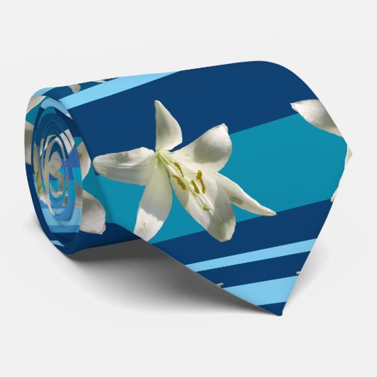 Blume träumen Krawatte (Gerollt)