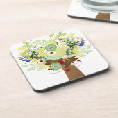Blume Tree Untersetzer (Linke Seite)