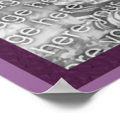 Blume-Trial-Rahmen Orchid Erstellen Sie Ihr eigene Poster (Ecke)