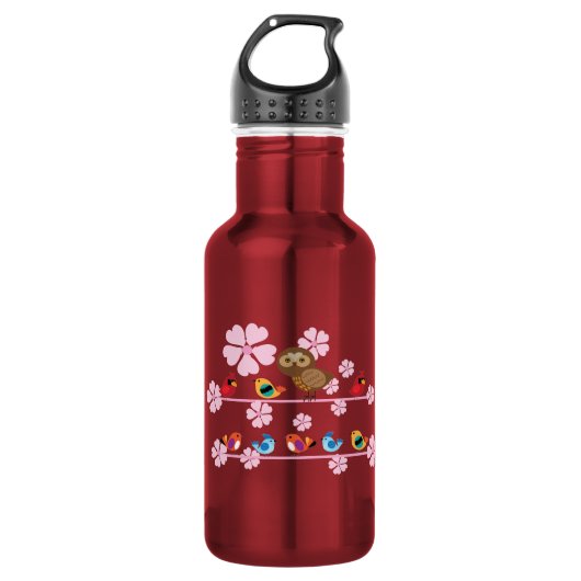 Blume Trinkflasche (Vorderseite)