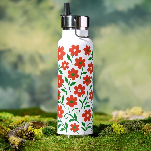 Blume Trinkflasche (Außenbereich)