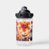 Blume Trinkflasche (Rückseite)