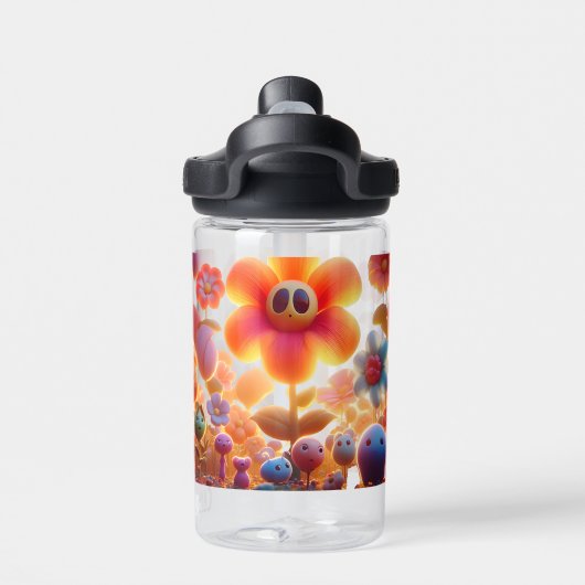 Blume Trinkflasche (Rückseite)