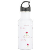 BLUME TRINKFLASCHE (Vorderseite)