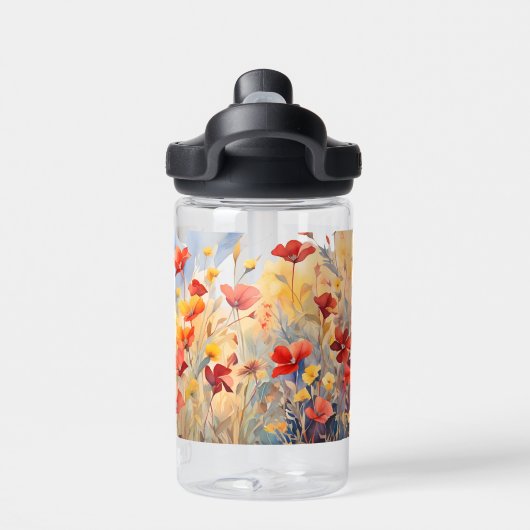 Blume Trinkflasche (Rückseite)