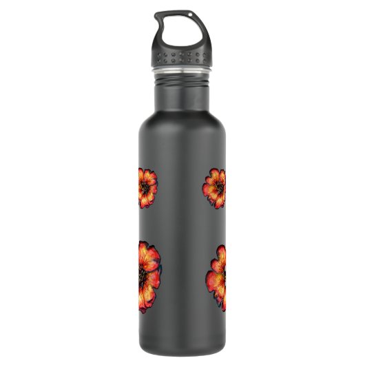 Blume Trinkflasche (Rückseite)