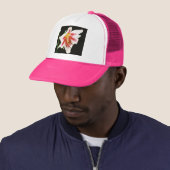 Blume Trucker Mesh Hat Truckerkappe (Beispiel)