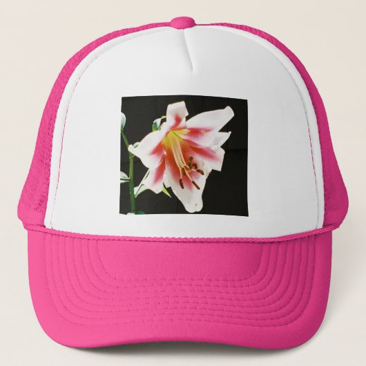 Blume Trucker Mesh Hat Truckerkappe (Vorderseite)