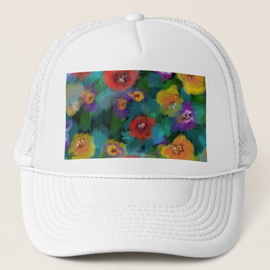 BLUME TRUCKERKAPPE (Vorderseite)