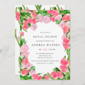 Blume Tulip | BRAUTPARTY Einladung (Vorne/Hinten)