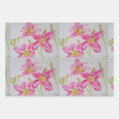 Blume Tulip Colorado Geschenkpapier Set (Vorderseite 3)