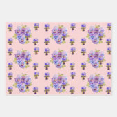 Blume Tulip Colorado Geschenkpapier Set (Vorderseite 2)