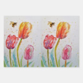 Blume Tulip Colorado Geschenkpapier Set (Vorderseite 3)