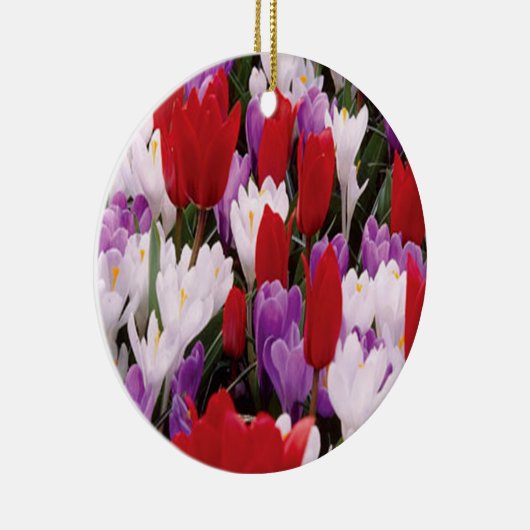 Blume Tulip Colorado Keramik Ornament (Rechts)