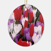 Blume Tulip Colorado Keramik Ornament (Links)