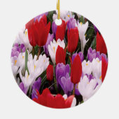 Blume Tulip Colorado Keramik Ornament (Hinten)