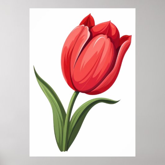 Blume Tulip Poster (Vorne)