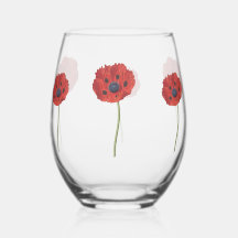 Blume Tumbler - Elegantes Blumendesign