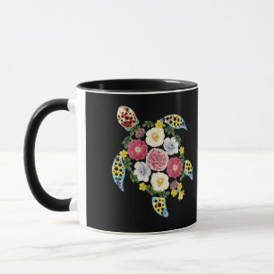 Blume Turtle Summer Sea Turtle Tasse